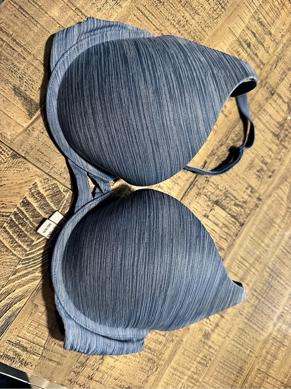 Victoria's Secret The T-Shirt Perfect Shape Push-Up Bra Blue